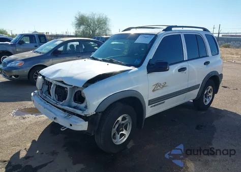 2002 Chevrolet Tracker Hard Top Zr2 из США, поврежденный, VIN 2CNBJ734826919215
